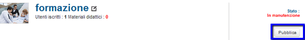 Pubblica il tuo corso Pubblica il tuo corso