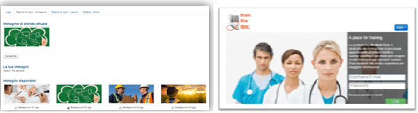 Modifica la pagina di Log-In Modifica la pagina di Log-In