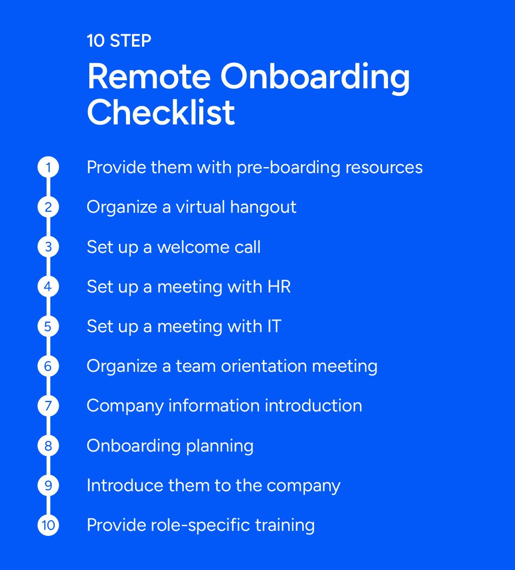 Remote Onboarding Checklist