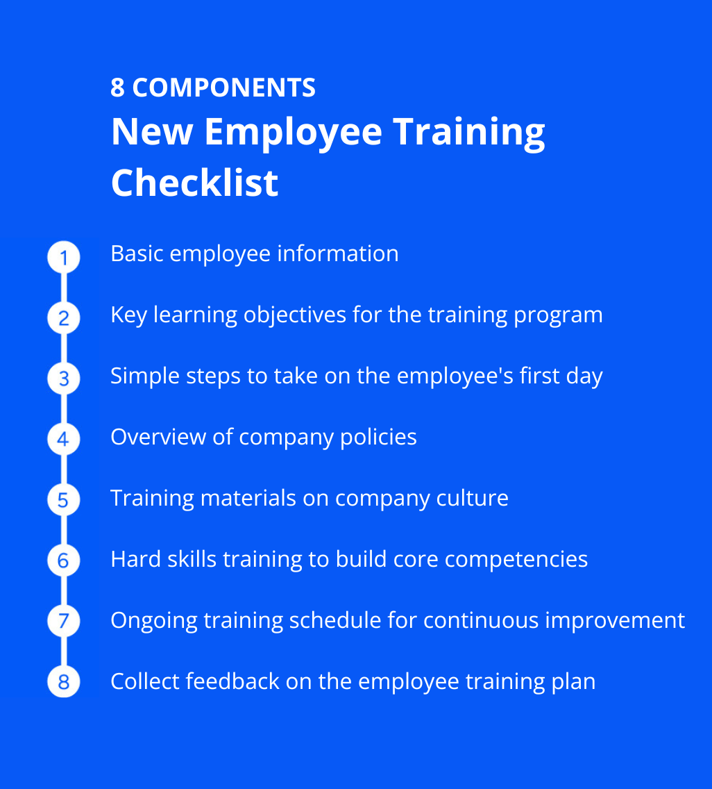 new hire employee onboarding checklist