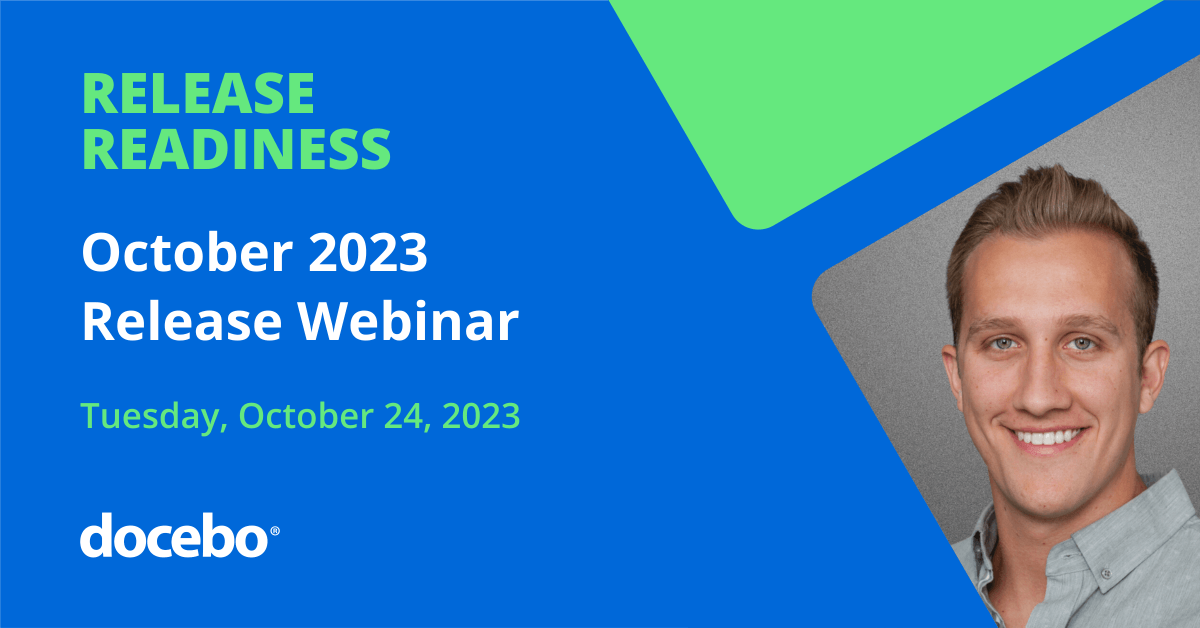 Thumbnail for October 2023 Release Readiness Webinar