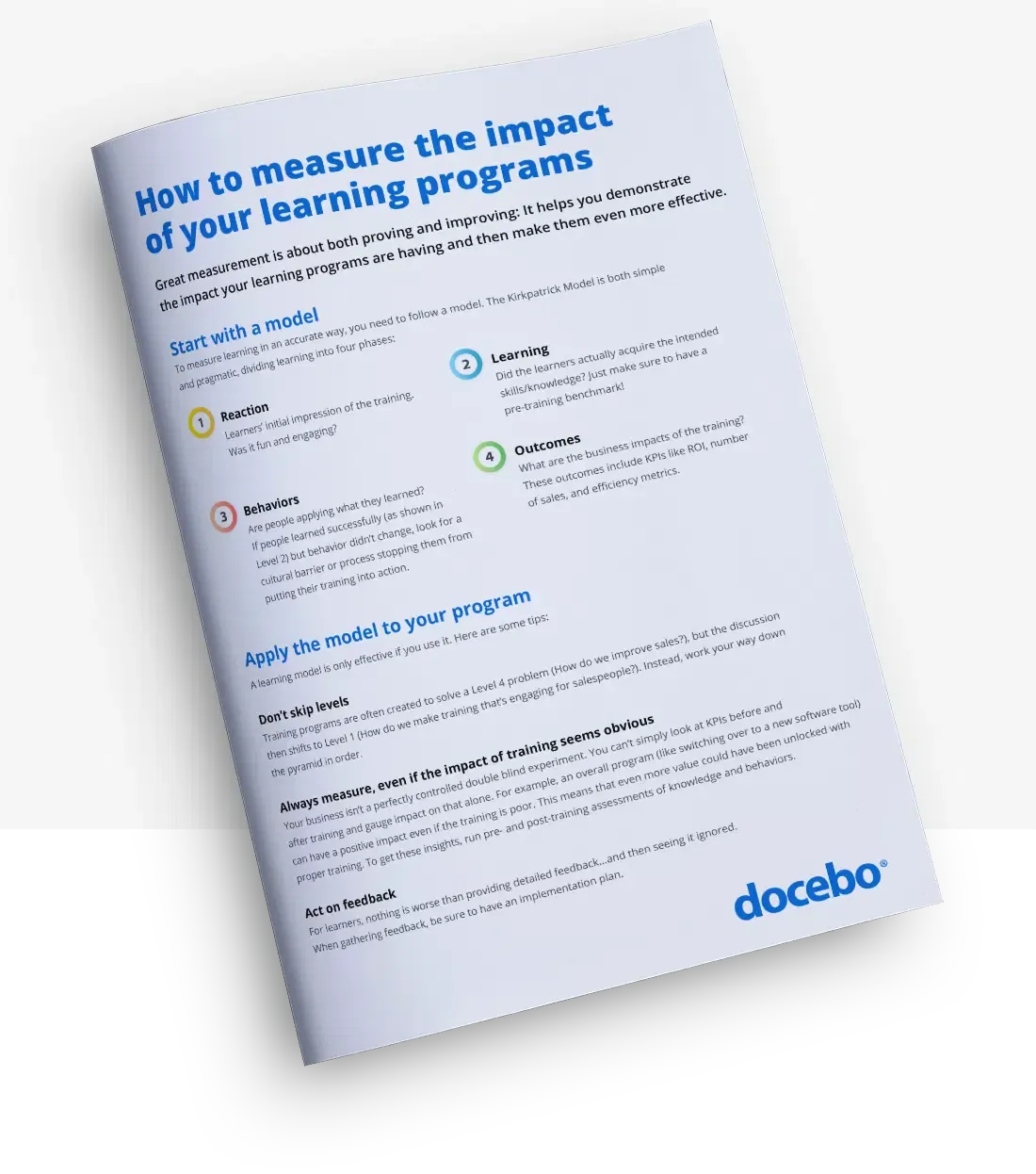 How to Measure the Impact of Your Learning Programs