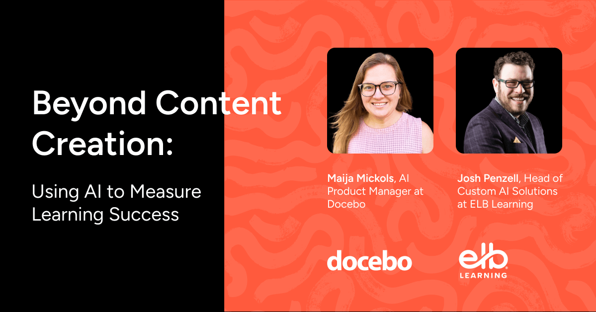 Beyond Content Creation: Using AI to Measure Learning Success