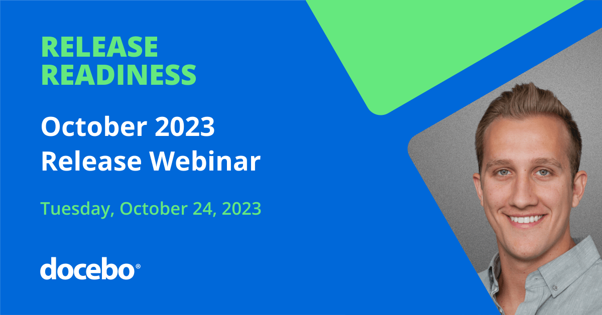 October 2023 Release Readiness Webinar