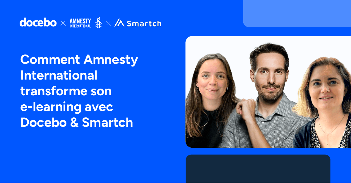 How Amnesty International France has transformed its e-learning thanks to Docebo