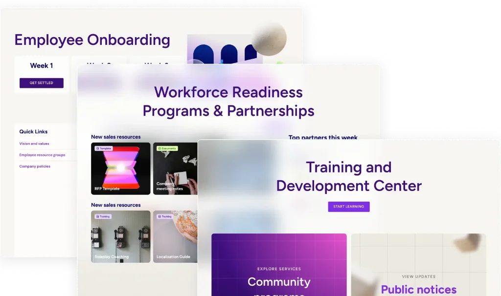 Docebo Extended Enterprise screen