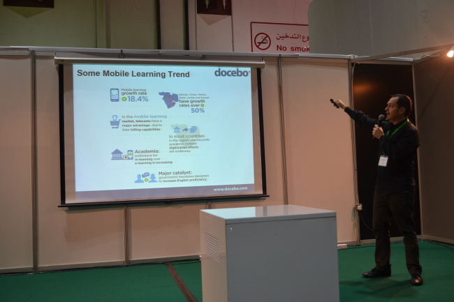 Docebo Training & Development Show Dubai 2014