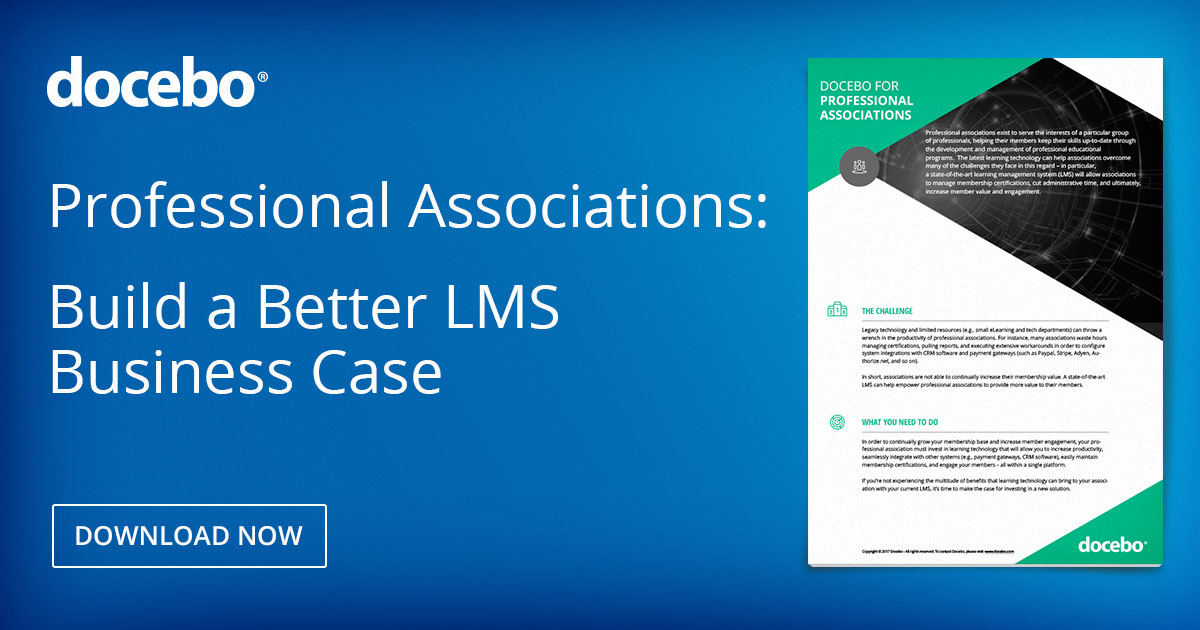 LMS for Associations How to Build a Better Business Case