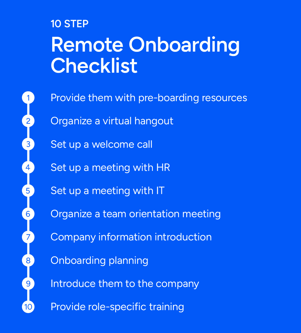 Remote Onboarding Checklist