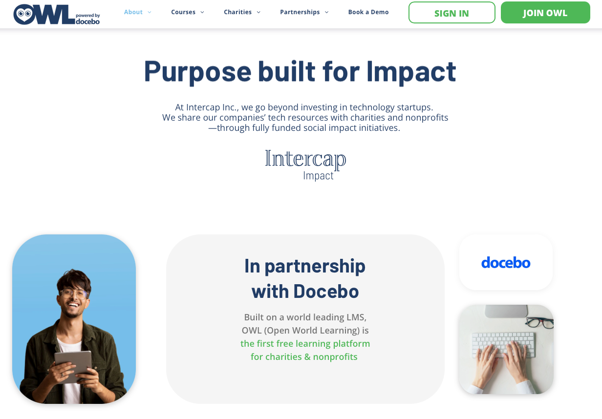 OWL - lms for nonprofit, sharities and NGO
