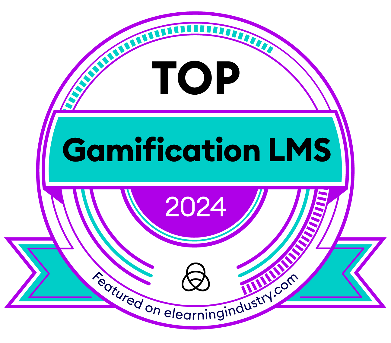 Top Gamification LMS badge