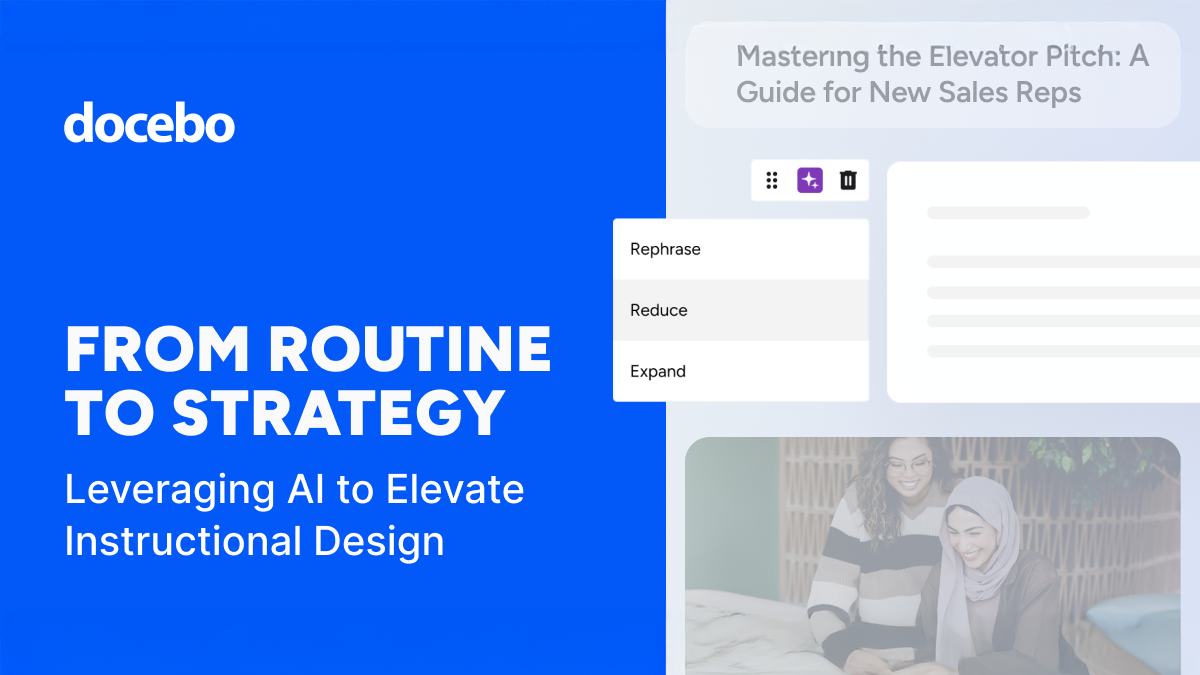 From Routine to Strategy: Leveraging AI to Elevate Instructional Design