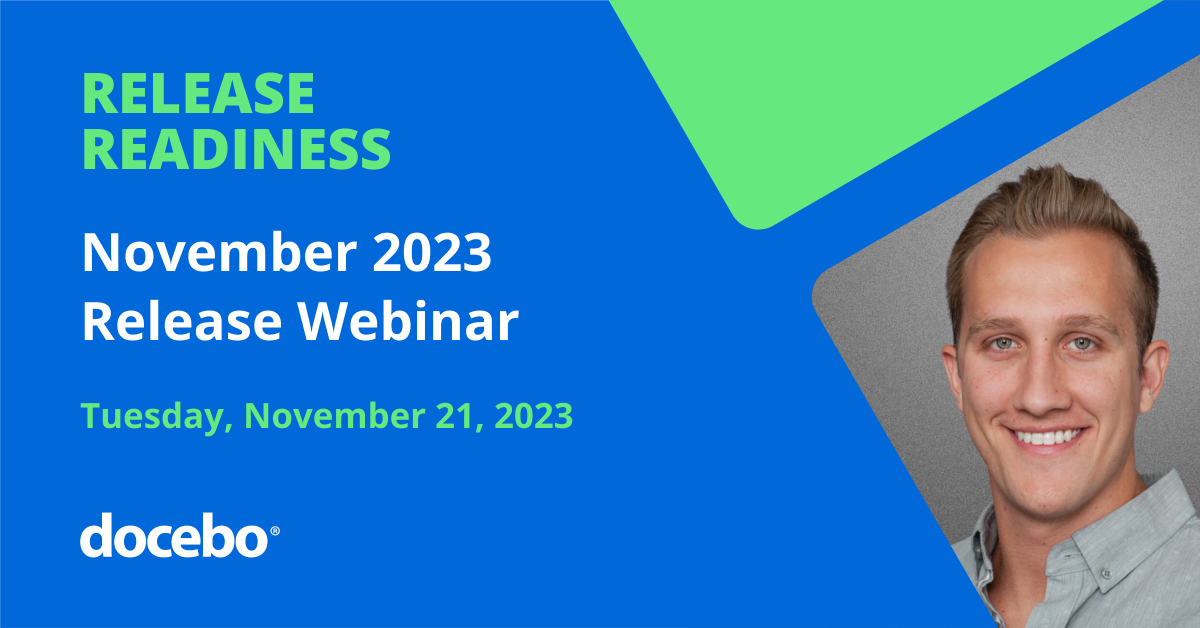 November 2023 Release Readiness