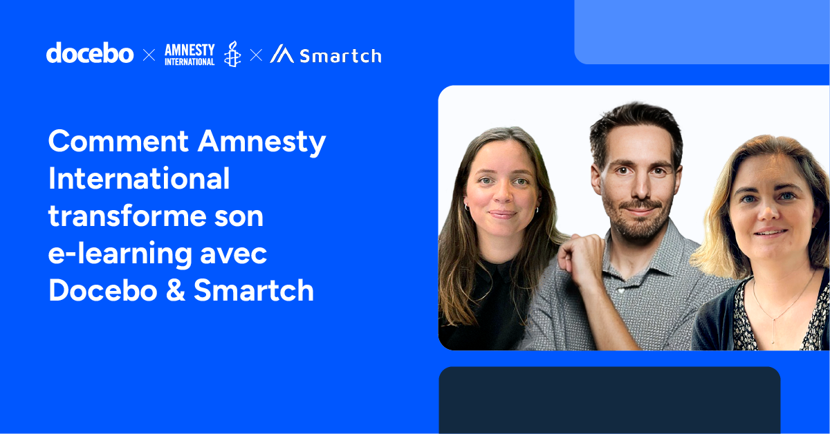 How Amnesty International France has transformed its e-learning thanks to Docebo